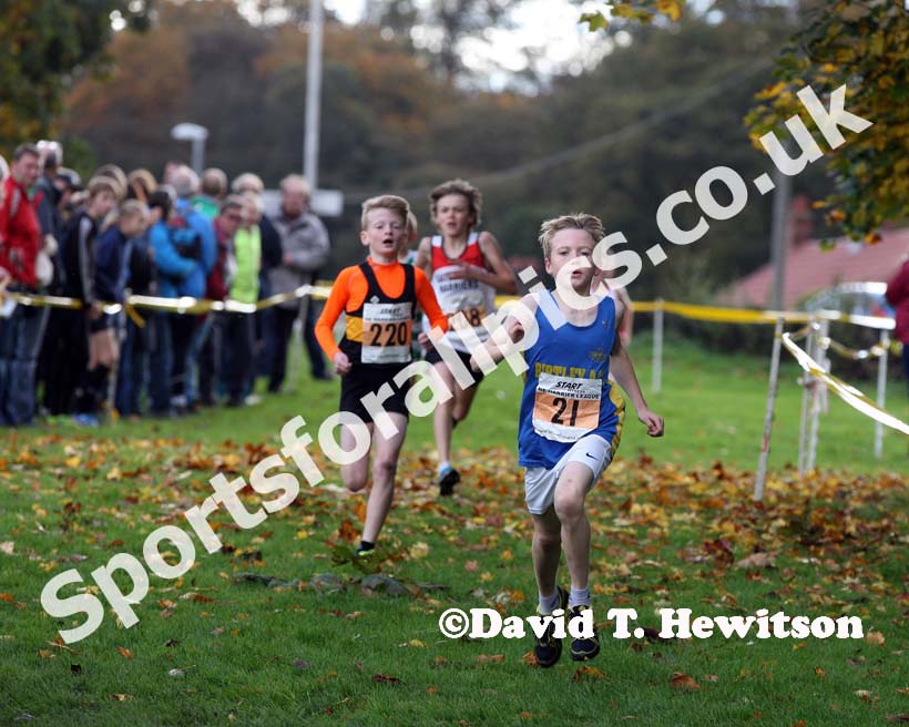 Under-11s winner North East Harrier League, Blaydon. Photo: David T. Hewitson/Sports for All Pics